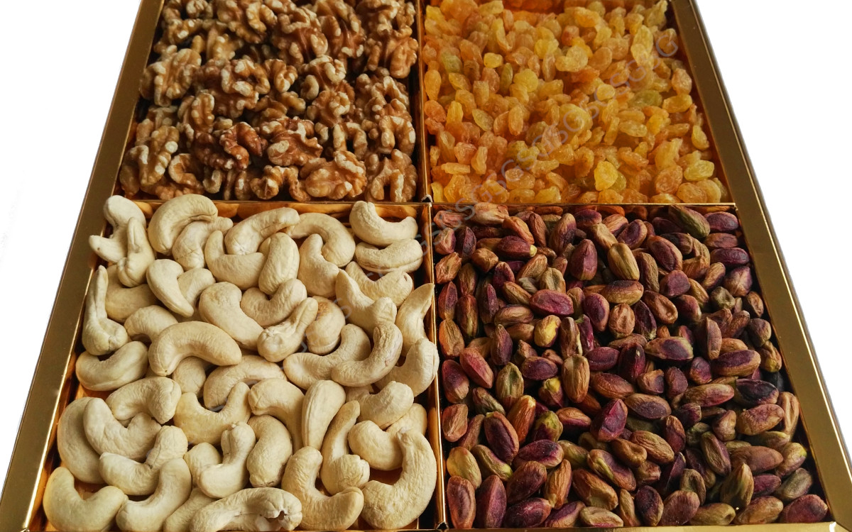 Diwali Nuts & Dry Fruit Box 2024 - Customizable-Gift-Boxes